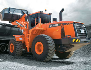 Wheel Loader: Upgraded Engine