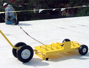 Portable Fall-Arrest System: Protects One Worker