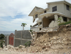 In Haiti, building codes are often inadequate or ignored.