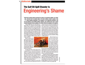 The Spill and Engineers ENR’s editorial drew sharp criticism. See more on ENR.com. 