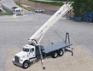 Boom Truck: Accepts Many Jib Configurations