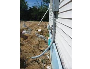 Electrical Meter Riser: Adjustable Height