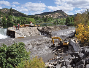 A River Runs Through It Oregon’s Gold Ray Dam is razed two weeks ahead of schedule after an unexpected breach.