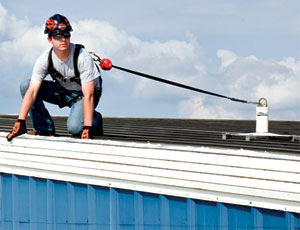 Fall-Arrest Anchor Post: Works on Many Roof Designs
