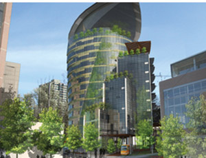 Oregon Sustainability Center’s planned height is at least 70 ft.