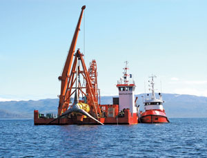 A 300-MM prototype of the 1,000-MW Scottish machine was installed off Norway some eight years ago.